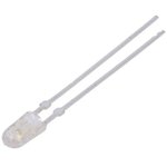 LL-434WC2Q-W2-3P-T, LED; oval; 3.9x3.2mm; white cold; 110/40°; Front ...