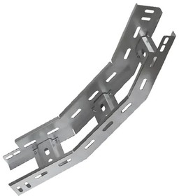 Угол вертикальный внутренний 45 градусов лестничный 600х80 (1,5 мм) Промрукав