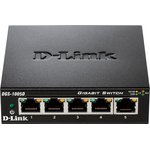DL-DGS-1005D/J2A, Коммутатор 5 портов 10/100/1000