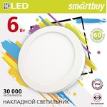Накладной (LED) светильник Round SDL Smartbuy-6w/4000K/IP20 (SBL-RSDL-6-4K)/100
