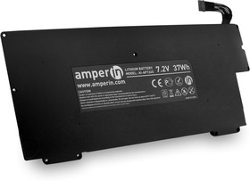 Аккумулятор Amperin AI-AP1245 (совместимый с A1237) для ноутбука Apple MacBook Air 13" A1237 7.2V 37Wh (5130mAh) черный