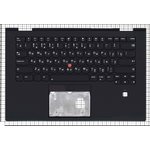 Клавиатура (топ-панель) для ноутбука Lenovo ThinkPad X1 Yoga 3th Gen черная с ...