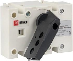 Фото 1/10 Рубильник-выключатель 3п 63А с рукояткой управления для прямой установки PowerSwitch PROxima EKF psds-63-3