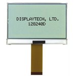 128240D FC BW-3, LCD Graphic Display Modules & Accessories 3V DOT SZ=.325X.325 ...