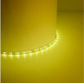 Фото 1/5 Cветодиодная LED лента LS604, 60SMD 3528 /м 4.8Вт/м 5м IP65 12V желтый 27674