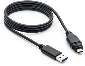 Фото 1/2 UC30ML-NCML-QB001, USB 3.1 Cable, Male USB A to Male USB C Cable, 1m
