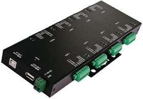 EX-1339HMVS, USB Serial Converter with Surge Protection, RS232 / RS422 / RS485, 8 Terminal Block