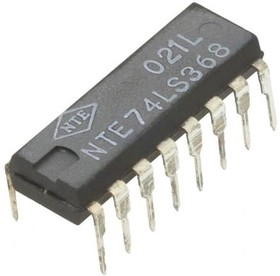 Фото 1/2 NTE74LS368, Low Power Schottky Hex Bus Buffer/driver W/3-state Inverting Outputs 16-lead DIP