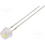 OSW44P56A1A, LED; 4.8mm; white cold; 2500?3000mcd; 100°; Front: convex; 2.7?3.4V