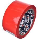 28720, Лента клейкая упаковочный красная 48 мм Х 66 м 600 214933
