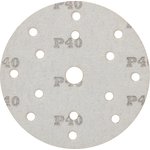 Шлифовальный круг на липучке 150мм Р40, 10 шт 4631163838924