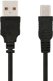 Фото 1/3 Кабель USB VIXION (J3) mini USB 1м (черный)
