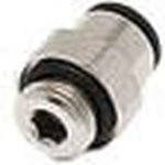 3101 14 17, LF3000 Series Straight Threaded Adaptor, G 3/8 Male to Push In 14 ...