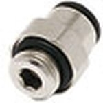 3101 14 21, LF3000 Series Straight Threaded Adaptor, G 1/2 Male to Push In 14 ...
