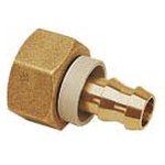 0132 08 56, Brass Female Pneumatic Quick Connect Coupling, 13mm Hose Barb