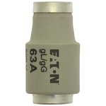 63D33, 63A DIII Bottle Fuse, E33 Thread Size, gG, 500V ac