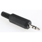 KLS 40, Jack Connector Cable Mount Stereo Plug, 3Pole 1A