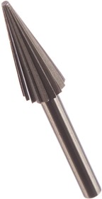 Фреза фасонная HSS (13х30 мм; хвостовик 6 мм; конус острый) по металлу 7008-40