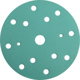 Круг абразивный на пленке GREEN (100 шт; 150 мм; P500; 15 отверстий) 661513