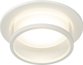 Фото 1/8 Встраиваемый светильник декоративный ЭРА DK99 WH MR16 GU5.3 белый Б0058393