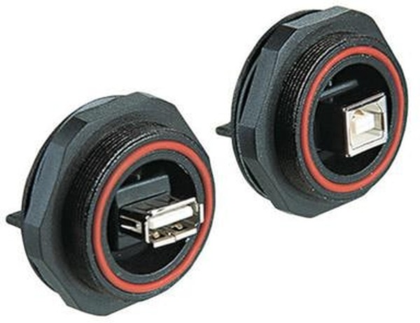 Ip68 USB Connector. Герметичный разъем юсб. USB гнездо на панель. USB разъем на панель.