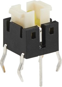 FSMIJ62BR04, Switch Tactile OFF (ON) SPST Rectangular Button PC Pins 0.05A 12VDC 500000Cycles 1.57N Thru-Hole