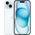 Смартфон Apple iPhone 15 A3092 128Gb голубой(MTLG3CH/A)
