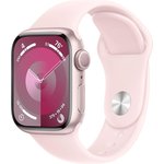 Смарт-часы Apple Watch Series 9 A2978 41мм OLED корп.розовый(MR943ZP/A)