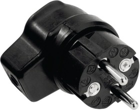 919.171, Mains Plug 16A 250V DE Type F (CEE 7/4) Plug Black