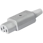 3-122-692, IEC Connector, Inlet, C15, 10A, ø8.5mm