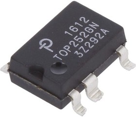 Фото 1/2 TOP252GN-TL, IC: PMIC; AC/DC switcher,SMPS controller; 59.4?72.6kHz; SMD-8C