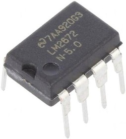 Фото 1/2 LM2672N-5.0/NOPB, Switching Voltage Regulators pwr Cnvtr Hi Eff 1A SD Vtg Reg