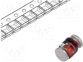 MCL103C, Schottky Barrier Diode, 350mA, 20V, SOD-106
