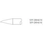 SFP-DRH610, Наконечник для паяльника MFR-H1 миниволна 1.0 х 11.6 мм