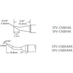 STV-CNB04A, Наконечник для PS-900 конус изогнутый 0.4 х 15.5 мм