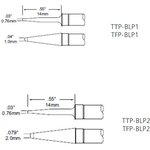 TFP-BLP1, Наконечник для термопинцета MFR-H4 1.0 х 14 мм
