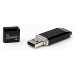 USB 2.0 накопитель Smartbuy 016GB Quartz series Black (SB16GBQZ-K)