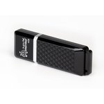 USB 2.0 накопитель Smartbuy 4GB Quartz series Black (SB4GBQZ-K)