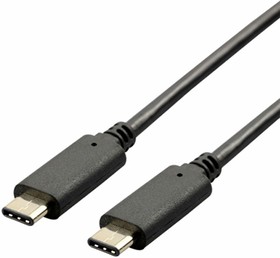 Кабель Smartbuy USB 3.1 Type C (M) - Type C (M) для внешних SSD, 5Гб/с 15 см, черный (SBCAB-753K)