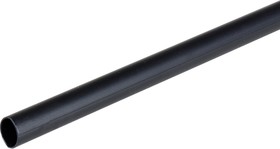 Термоусаживаемая трубка 6/3, черная, 1 метр (SBE-HST-6-b)
