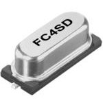 FC4SDCBGF4.194304-T1, Crystal 4.194304MHz ±30ppm (Tol) ±50ppm (Stability) 12pF FUND 150Ohm 2-Pin HC-49/SDLF SMD T/R