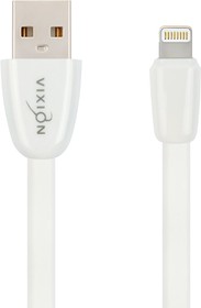 Фото 1/3 Кабель USB VIXION (K12i) для iPhone Lightning 8 pin силиконовый 1м (белый)