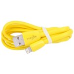 Кабель USB VIXION (K12i) для iPhone Lightning 8 pin силиконовый 1м (желтый)