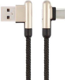 Фото 1/3 Кабель USB VIXION (K14c) Type-C 1м (черный, золото)