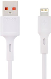 Фото 1/3 Кабель USB VIXION (K1i) для iPhone Lightning 8 pin 1м (белый)