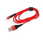 Кабель USB VIXION (K26i) для iPhone Lightning 8 pin 1м (красный)