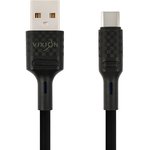 Кабель USB VIXION (K27c) Type-C 1м (черный)