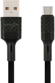 Фото 1/2 Кабель USB VIXION (K27c) Type-C 1м (черный)