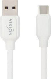 Фото 1/3 Кабель USB VIXION (K28c) 3,5A Type-C 1м (белый)