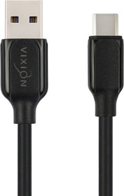Фото 1/3 Кабель USB VIXION (K28c) 3,5A Type-C 1м (черный)